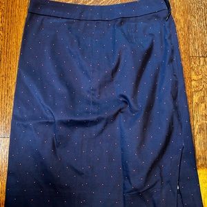 Navy Blue Pencil Skirt